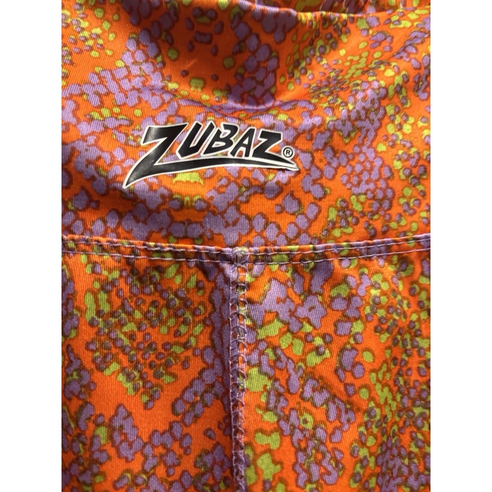 Zubaz Pants Unisex Size Large‎ Fabulous 80's Vibe Waist 30" Rise 10" Inseam 27"